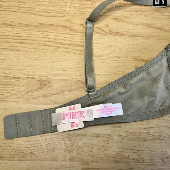NWT Victoria's Secret PINK Bra Super Push in Camou - Picture 3 of 4